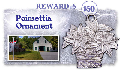 Kickstarter Reward #5: Poinsettia Ornament
