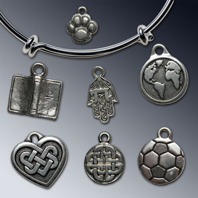 Photo of new pewter charms